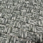 Preview: Teppich Grün Flechtoptik Strapazierfähig Indoor Outdoor