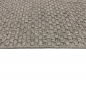 Preview: Teppich Taupe Flechtoptik Strapazierfähig Für Balkon Terrasse