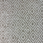 Preview: In- & Outdoorteppich Terrasse wetterfest kurzflor im Rautenmuster in beige