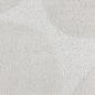 Preview: Moderner Hochflor Teppich mit organischem Muster in Creme