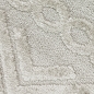 Preview: Wohnzimmerteppich Boho Style gemustert mit Rauten und Kreisen in Beige