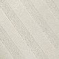 Preview: Schimmernder Wohnzimmerteppich gemustert durch Linien mit zwei Webarten in Creme