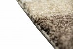 Preview: Designer Teppich Moderner Teppich Wohnzimmer Teppich Kurzflor Teppich Barock Design Meliert Braun Beige
