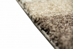 Preview: Designer Teppich Moderner Teppich Wohnzimmer Teppich Kurzflor Teppich Barock Design Meliert Braun Beige