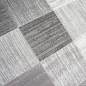 Preview: Moderner Kurzflorteppich mit Karomuster Grau Beige Preview: Moderner Kurzflorteppich mit Karomuster Grau Beige