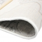 Preview: Moderner Kurzflorteppich mit Ornamentmuster Grau-Beige mit Cremeakzenten Preview: Moderner Kurzflorteppich mit Ornamentmuster Grau-Beige mit Cremeakzenten