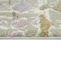Preview: Moderner Kurzflorteppich mit elegantem Farbverlauf in Beige Multi Preview: Moderner Kurzflorteppich mit elegantem Farbverlauf in Beige Multi