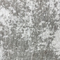 Preview: Teppich Beige Creme mit abstraktem Muster, Fransen und modernem Design