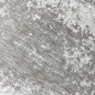 Preview: Teppich Beige Creme mit abstraktem Muster, Fransen und modernem Design