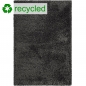 Preview: Umweltfreundlicher Recycle Flauschteppich Wohnzimmer | anthrazit