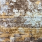 Preview: Brauner Teppich Modern mit floralem Vintage-Muster