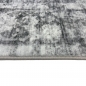 Preview: Teppich Grau Modern mit floralem Vintage-Muster