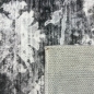 Preview: Teppich Grau Modern mit floralem Vintage-Muster