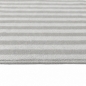 Preview: Teppich Grau grafisches Linienmuster flache Flanelloberfläche