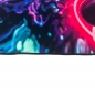 Preview: Gaming-Teppich mit lebendigen neon-farbigen Symbolen und schwebendem Controller