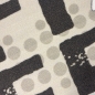 Preview: Küchenläufer Beige mit Coffee-Schriftzug und Tassenmotiven für die Küche