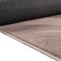 Preview: Teppich taupe samtig weich Hasenfell-Optik mit sanftem Glanz