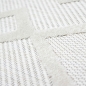 Preview: Sisal In- & Outdoor Teppich orientalisches Rautenmuster abstrakt 3d Effekt creme