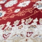 Preview: Orientalischer Teppich mit eleganten Verzierungen in rot