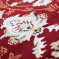 Preview: Orientalischer Teppich mit eleganten Verzierungen in rot
