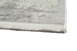 Preview: Wollteppich Designerteppich Teppich abstrakt aus Naturfasern in beige grau creme