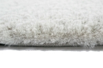 Preview: Teppich Kunstfellteppich Hochflor Faux Fur Hasenfell uni Farbe beige