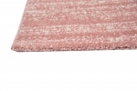 Preview: Designer und Moderner Teppich Wohnzimmerteppich Kurzflor Uni Design in Rosa