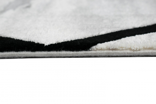 Wollteppich Teppich abstrakt Marmorteppich geometrisches Muster beige