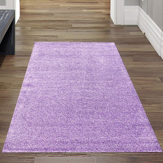 Preview: Hochflor-Teppich in Flieder – Perfekt für Fußbodenheizung Preview: Hochflor-Teppich in Flieder – Perfekt für Fußbodenheizung