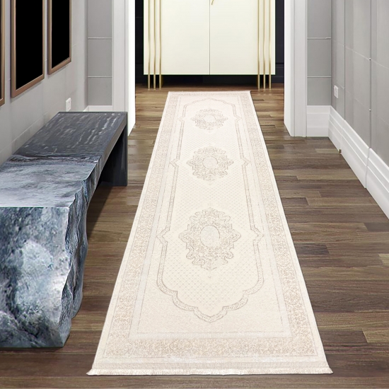 Preview: Klassischer Orientteppich | dezente Verzierungen | in beige Preview: Klassischer Orientteppich | dezente Verzierungen | in beige