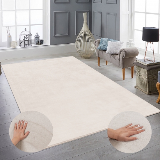 Großer Teppich für das Wohnzimmer | klassischer Stil beige