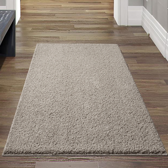 Preview: Shaggy Teppich Diele | kuschlig warm & weich | sand Preview: Shaggy Teppich Diele | kuschlig warm & weich | sand