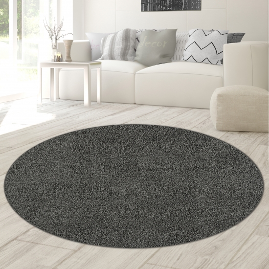 Preview: Shaggy Teppich Diele | kuschlig warm & weich | anthrazit Preview: Shaggy Teppich Diele | kuschlig warm & weich | anthrazit
