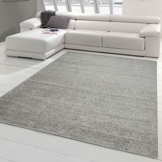 Allroundteppich in grau beige