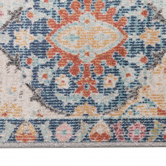 In- & Outdoor Orientteppich mit Ornamenten mehrfarbig