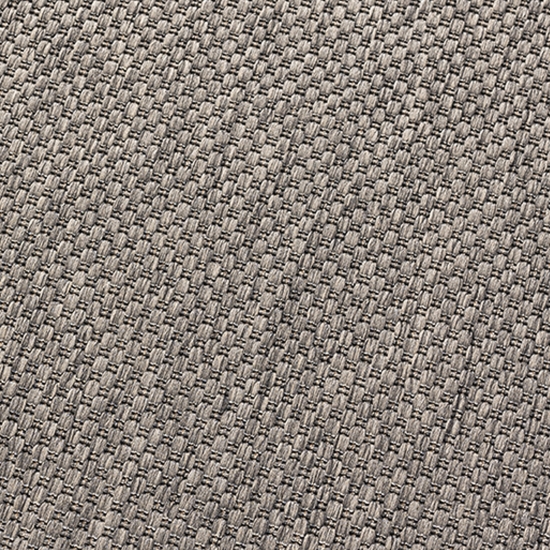 Klassisch-moderner Sisal Teppich Schlafzimmer in anthrazit