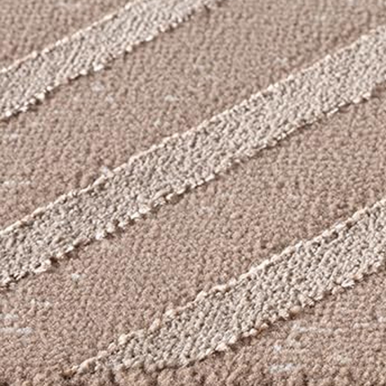Preview: Teppich Beige mit 3D Muster und Schimmereffekt für Innenbereiche Preview: Teppich Beige mit 3D Muster und Schimmereffekt für Innenbereiche