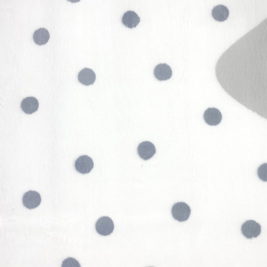 Preview: Kinder-Teppich Herz-Punkte weich in creme, grau Preview: Kinder-Teppich Herz-Punkte weich in creme, grau