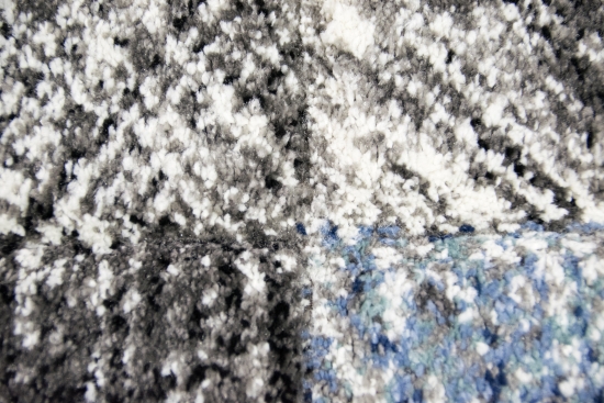 Preview: Designer und Moderner Teppich Wohnzimmerteppich in Blau Grau Schwarz Preview: Designer und Moderner Teppich Wohnzimmerteppich in Blau Grau Schwarz