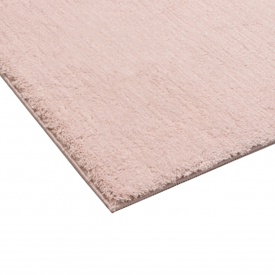 Hochflor-Teppich in Blush: Weicher Luxus für dein Zuhause!