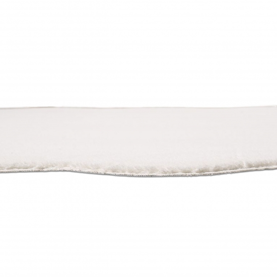 Teppich creme weich modern elegante Wellenform