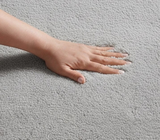 Preview: Teppich grau weich moderne Wellenform