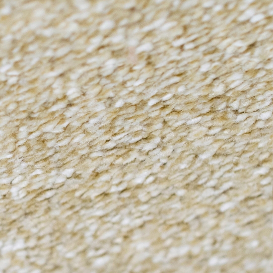 Preview: Teppich Gold Uni warm edel weich Wohnstil