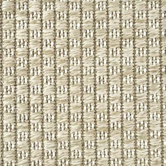 In- und Outdoorteppich Terrassenteppich leicht und langlebig uni in Beige