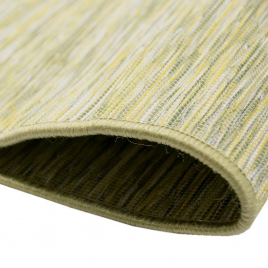 Teppich Modern Flachgewebe Küchenteppich Indoor Teppich Outdoor Teppich beidseitig nutzbar Farbe Grün
