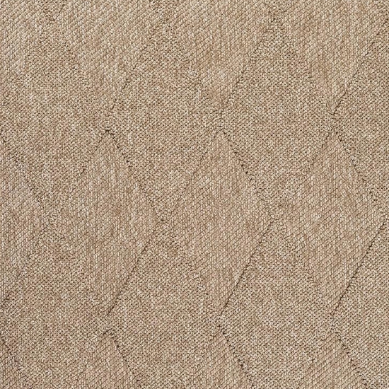 Preview: Teppich In- und Outdoor mit Jute-Optik vielseitig einsetzbar in Beige/Braun