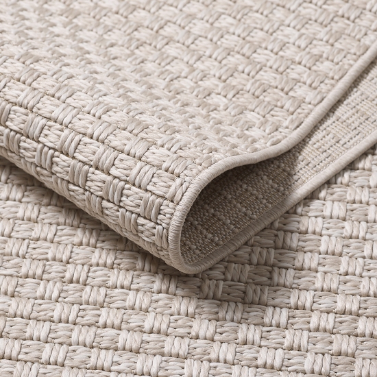 Preview: In- & Outdoorteppich Terrasse wetterfest kurzflor einfarbig in beige Preview: In- & Outdoorteppich Terrasse wetterfest kurzflor einfarbig in beige