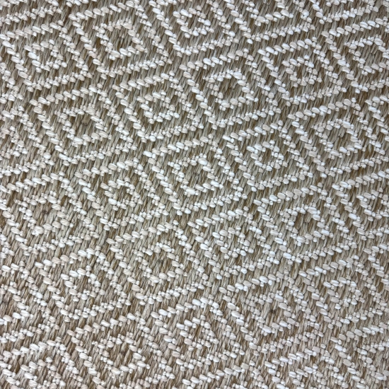Preview: In- & Outdoorteppich Terrasse wetterfest kurzflor im Rautenmuster in beige Preview: In- & Outdoorteppich Terrasse wetterfest kurzflor im Rautenmuster in beige