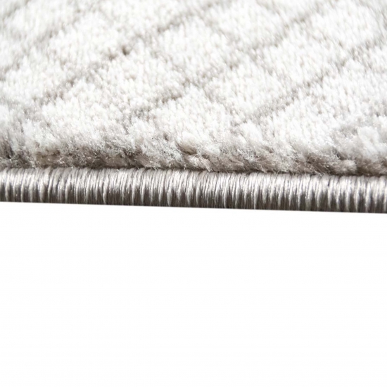 Teppich Kreisornamente Pink Lila Grau Creme – klassisch & wohnlich