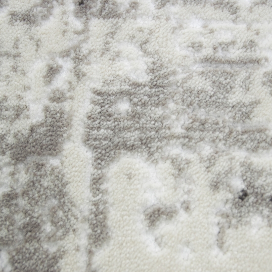 Preview: Moderner Kurzflorteppich mit Designmuster Grau Beige Preview: Moderner Kurzflorteppich mit Designmuster Grau Beige